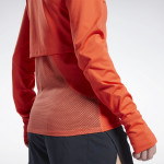 RUNNING 1/4 ZIP TOP - APPELSÍNUGULUR